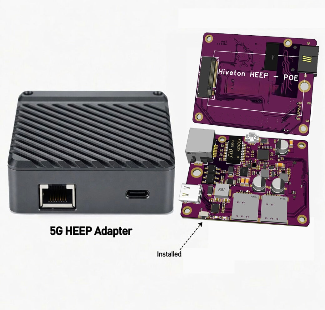2026 New 5G Module 2.4G WIFI RJ45 Ethernet Port Adapter Debugger M2 to Type-C USB 3.0 Adapter Board with RTL8125 Chip 2.5Gbps