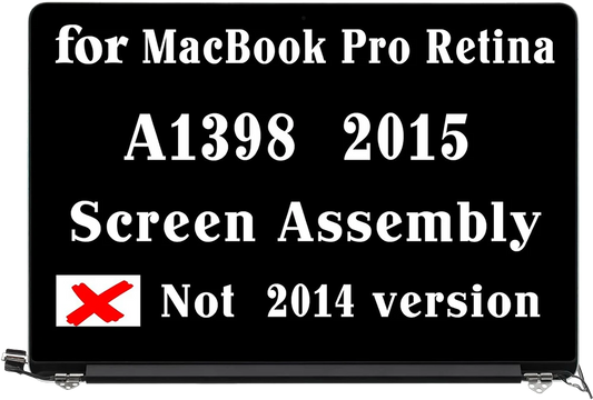 GBOLE New Screen for A1398 2015 LCD Display Assembly Replacement GBOLE
