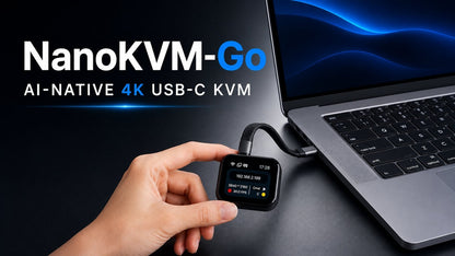 NanoKVM-Go: World's First AI-Native 4K USB-C KVM Remote Control