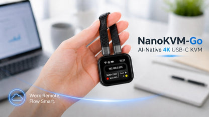 NanoKVM-Go: World's First AI-Native 4K USB-C KVM Remote Control