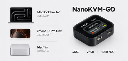 NanoKVM-Go: World's First AI-Native 4K USB-C KVM Remote Control