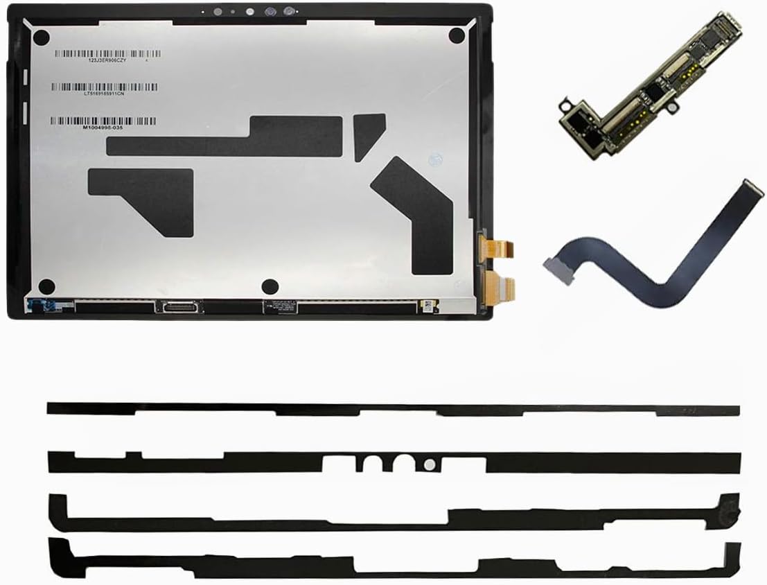 Replacement for Microsoft Surface Pro 7 1866 LP123WQ1 12.3 inch LCD LED Display Touch Screen Digitizer Assembly
