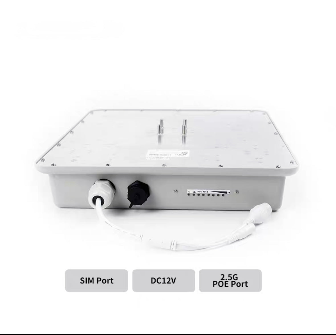 5G Router SDX75 Panel Directional High Gain Outdoor 5G Router Super Strong Signal Reception