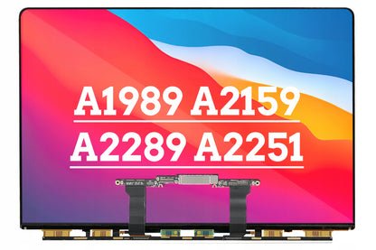 GBOLE Neuer Bildschirm A1989 A2159 A2251 A2289 für den Austausch der LCD-Displaybaugruppe