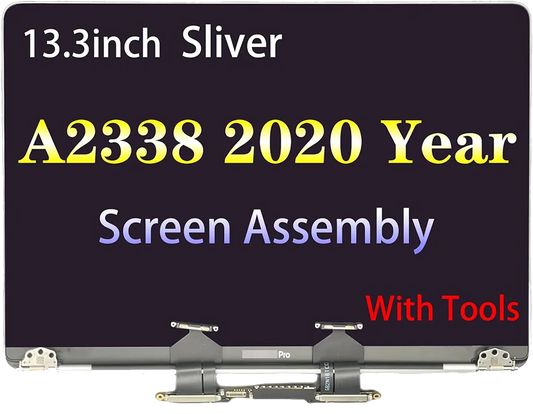 GBOLE Nova Tela A2338 para Substituição do Conjunto de Display LCD