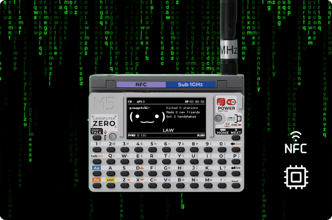 CardputerZero Pocket Raspberry Pi Computer for Makers
