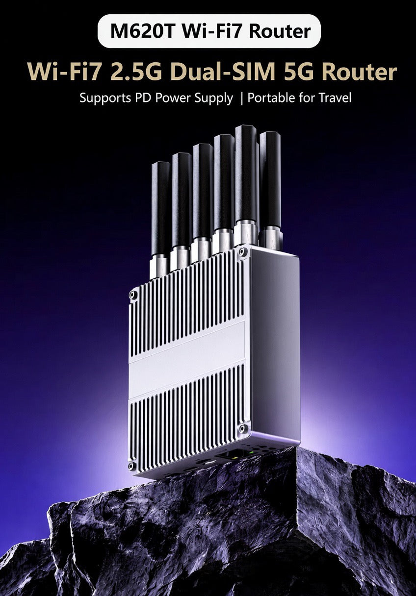 5G router RG620t moduls t830 chip 8gb ram+32gb emmc with openwrt small size